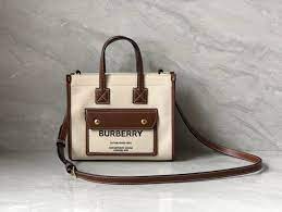 Túi Burberry Mini Freya Tote 'Natural' 80441431 - Ảnh 4
