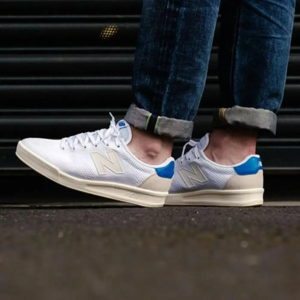 Giày New Balance 300 Series White Blue CRT300RD - Ảnh 3
