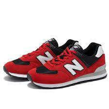 Giày New Balance 574 Series Black/Red/White ML574RR2 - Ảnh 4
