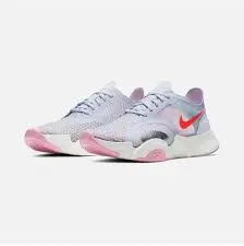 Alternative view of Giày Nike SuperRep Go Athletic Running Grey Bright Crimson CJ0860-006