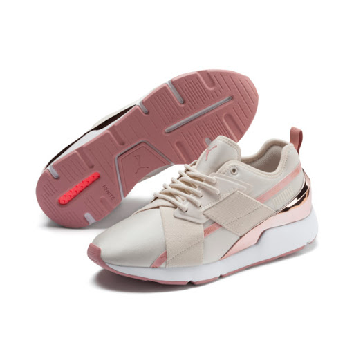 Giày Puma Wmns Muse X-2 Metallic 'Pastel Parchment Rose Gold' 370838-03 - Ảnh 5