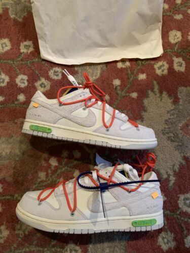 Giày Nike Off-White x Dunk Low 'Lot 13 of 50' DJ0950-110 - Ảnh 5