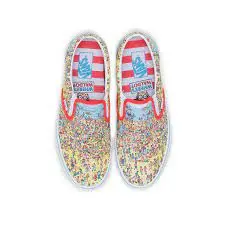 Giày Vans Where's Waldo? x Classic Slip-On 'Find Steve' VN0A33TB3WO - Ảnh 4