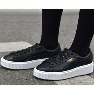 Giày Puma Wmns Basket Platform Core 'Black Gold' 364040-03 - Ảnh 3