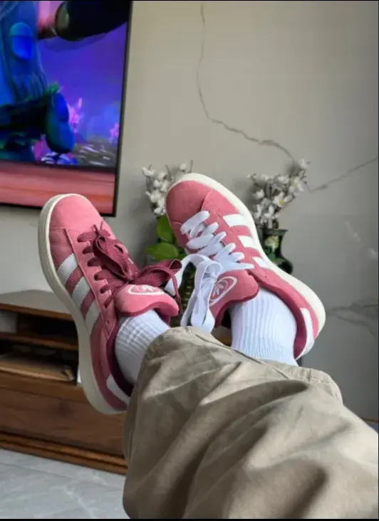 Giày Adidas Campus 00s 'Pink Strata White' HP6286 - Ảnh 3