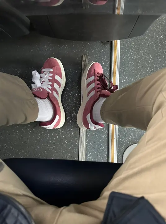 Giày Adidas Campus 00s 'Pink Strata White' HP6286 - Ảnh 4