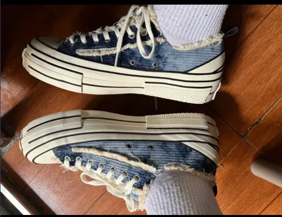 Giày xVESSEL G.O.P Lows Corduroy Tie Dye S21X15B - Ảnh 6