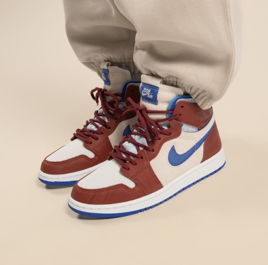 Giày Nike Wmns Air Jordan 1 Zoom Comfort 'Redstone' CT0979-104 - Ảnh 3