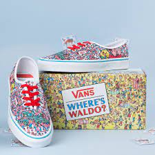 Giày Vans Where's Waldo? x Authentic 'Land of Waldos' VN0A348A3RZ - Ảnh 3