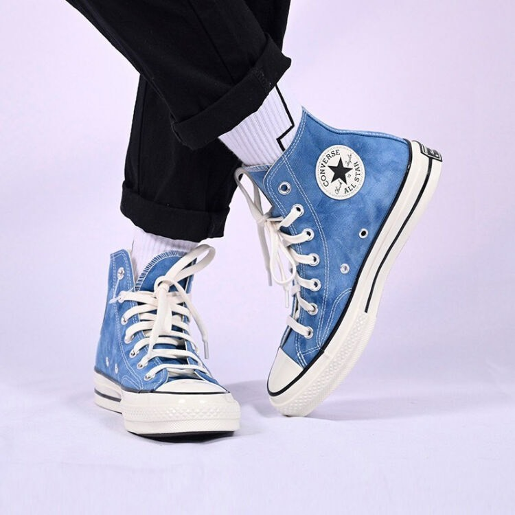 Giày Converse Chuck 70 High 'Summer Daze Aegean Storm' 170965C - Ảnh 3