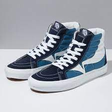 Giày Vans Sk8-Hi Reissue 'Warp Parisian Night Navy' VN0A4U3D21Q - Ảnh 3