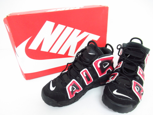 Giày Nike Air More Uptempo 96 BG 'Laser Crimson' 415082-010 - Ảnh 5