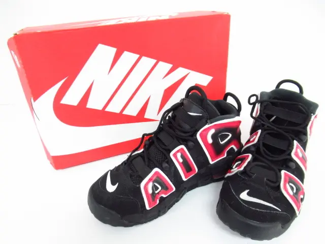 Giày Nike Air More Uptempo 96 BG 'Laser Crimson' 415082-010 - Ảnh 5
