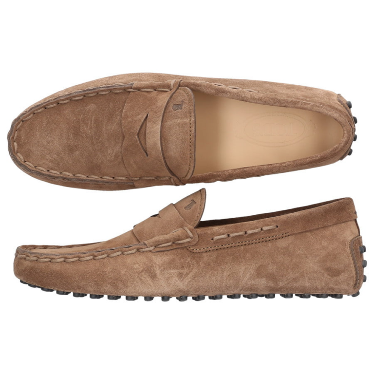 Giày Tod’s Men’s Brown Suede Loafers XXM64C0EG80RE0S818 - Ảnh 5