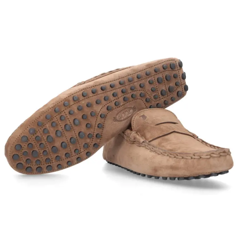 Giày Tod’s Men’s Brown Suede Loafers XXM64C0EG80RE0S818 - Ảnh 4
