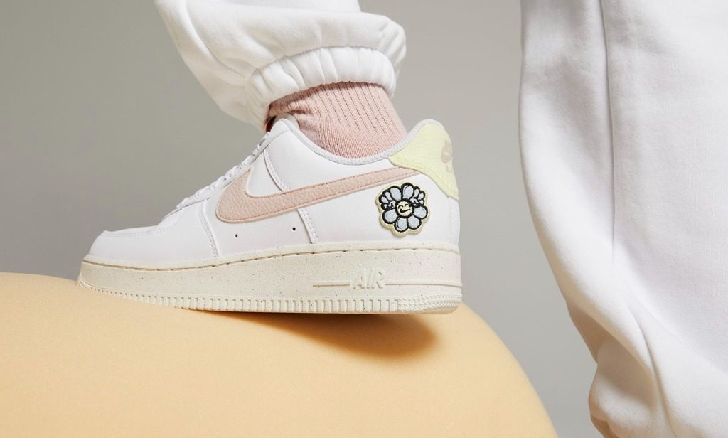 Giày Nike Air Force 1 '07 SE “Flower Power” DJ6377-100 - Ảnh 4