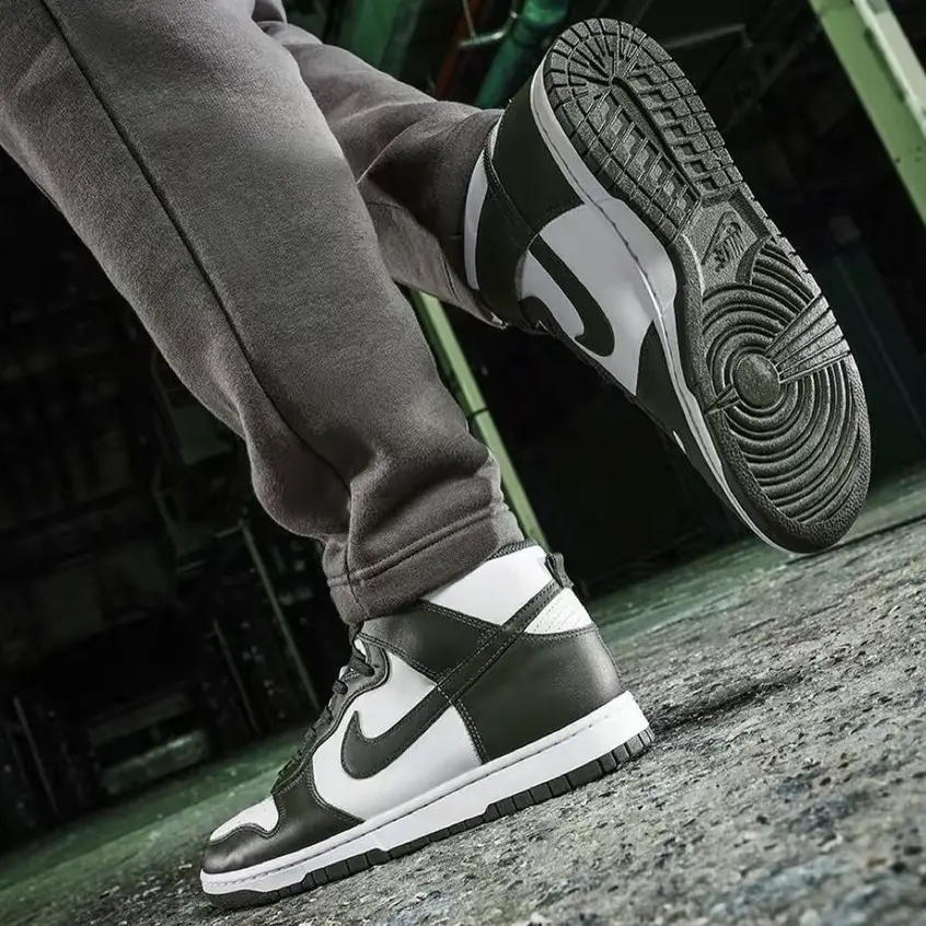 Giày Nike Dunk High Retro Cargo Khaki DD1399-107 - Ảnh 3