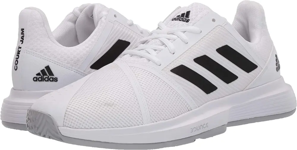 Alternative view of Giày Adidas CourtJam Bounce 'White Black' EF2480