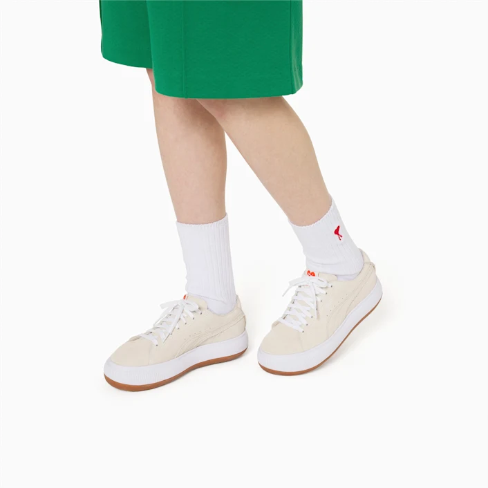 Giày Puma X Ami Suede Mayu Deconstruct 'Pristine' 384147-01 - Ảnh 4