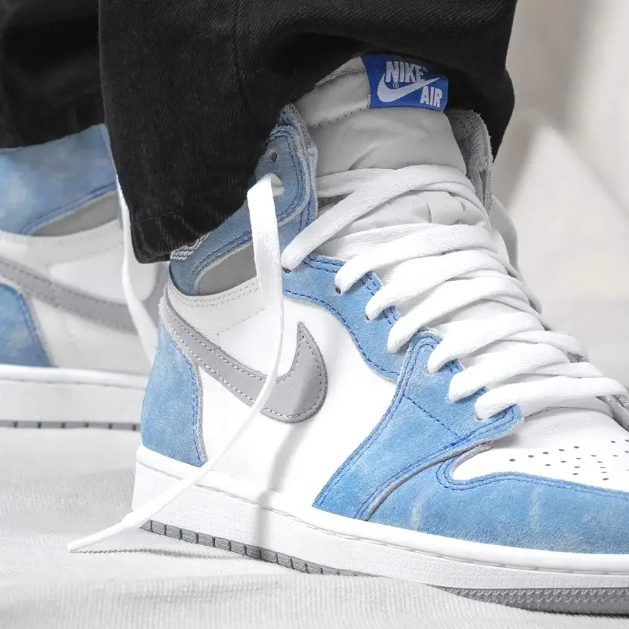 Giày Nike Air Jordan 1 Retro High OG GS 'Hyper Royal' 575441-402 - Ảnh 4