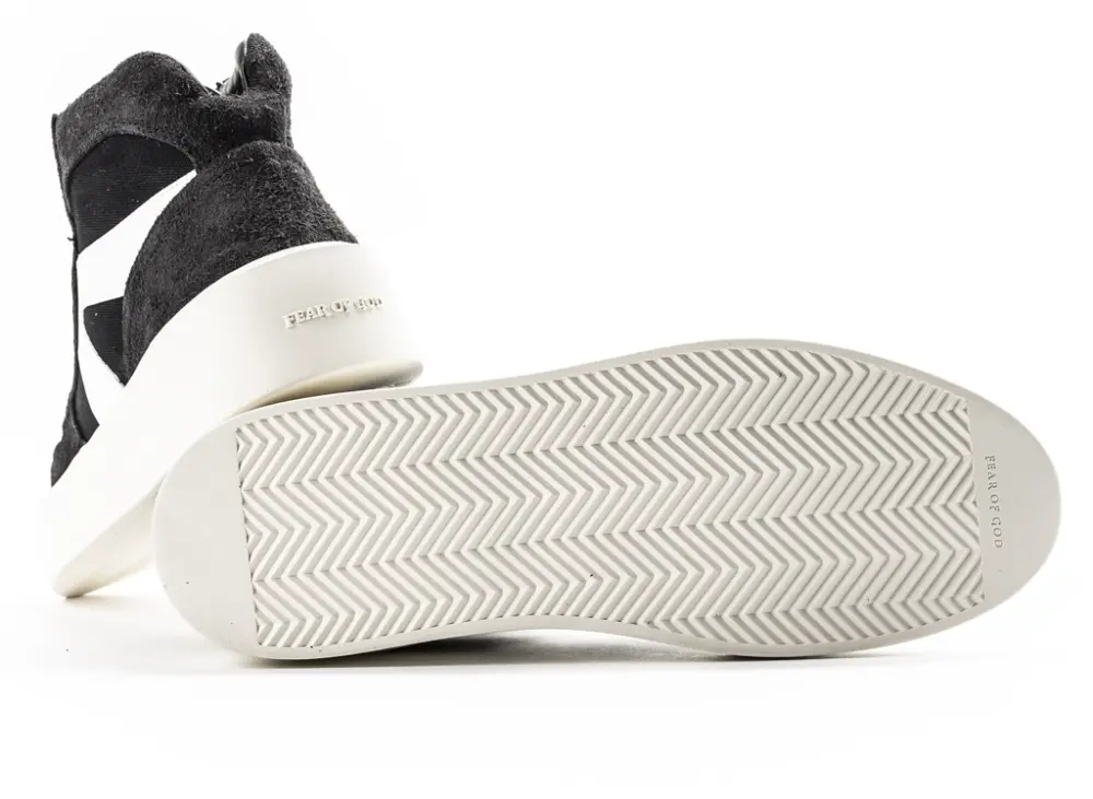 Alternative view of Giày Fear of God Strapless Skate Mid 'Black' 6H19-7025-RSC-006
