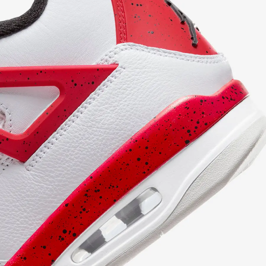 Giày Nike Air Jordan 4 Retro 'Red Cement' 408452-161 - Ảnh 6