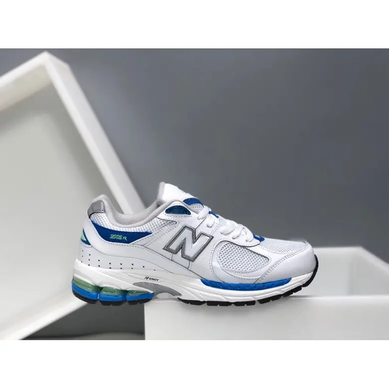 Giày New Balance White Blue ML2002RW - Ảnh 4