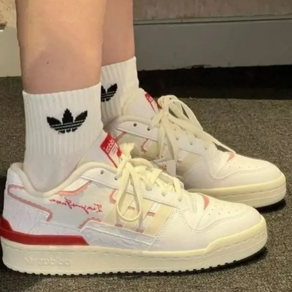 Alternative view of Giày Adidas Forum Exhibit Low 2 'White' IE7996