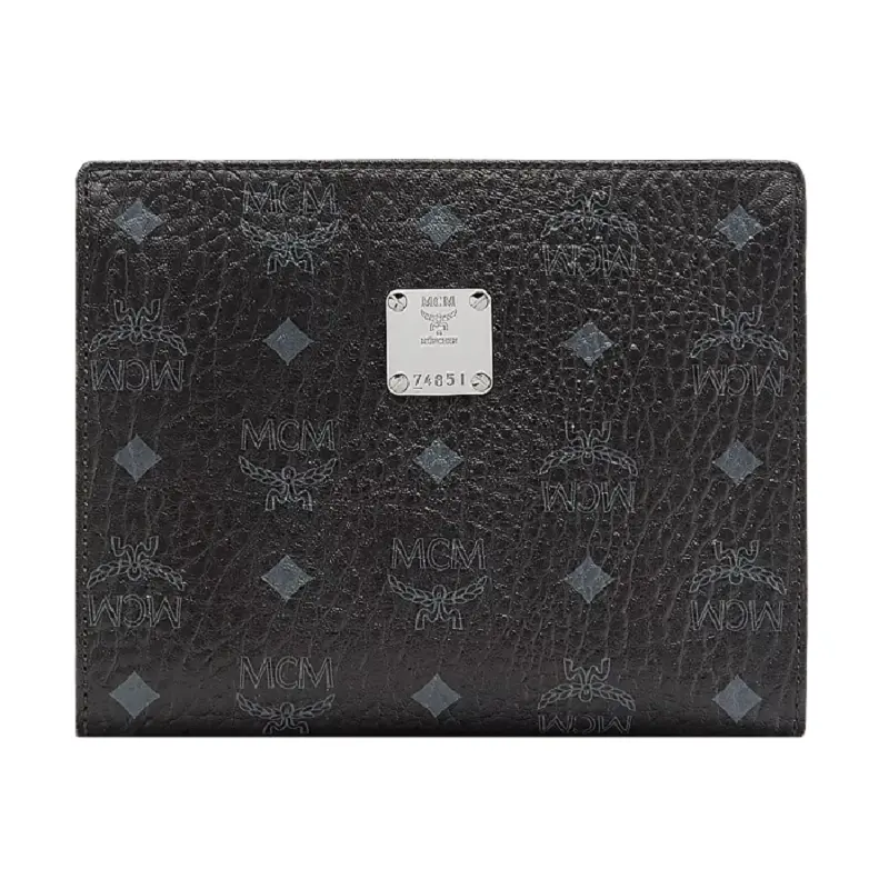 Túi MCM Zip Pouch in Visetos Original MXZ8AVI69BK001