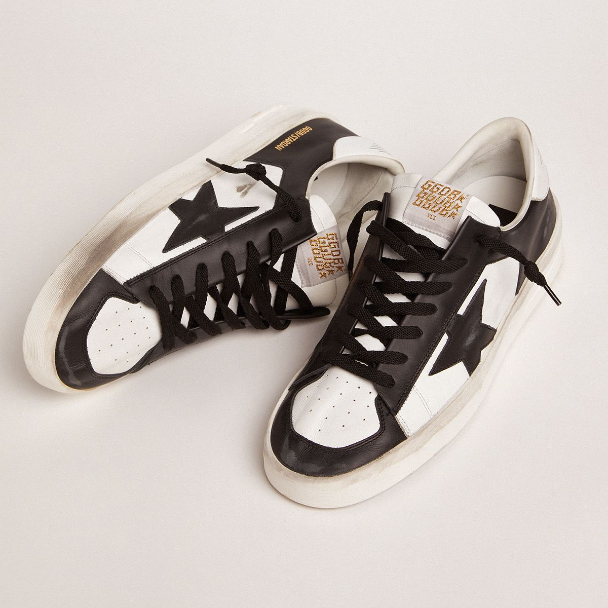 Giày Golden Goose Stardan 'White Black' GMF00128-F002186-10283 - Ảnh 4