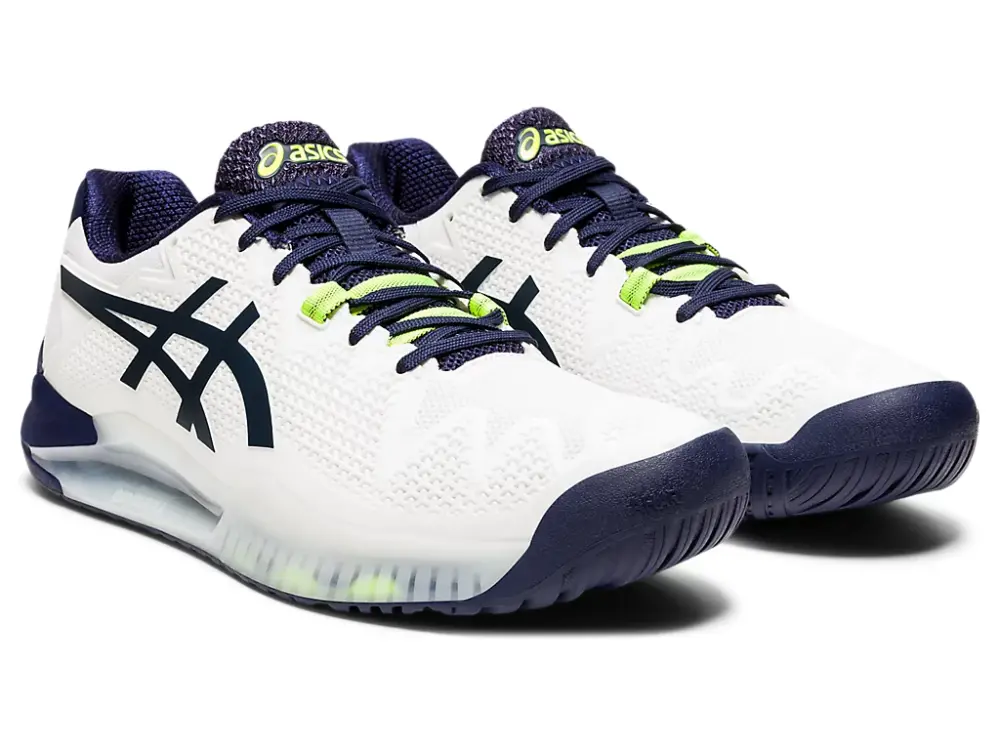 Giày Tennis Asics Gel Resolution 8 'White Peacoat' 1041A079-102 - Ảnh 3