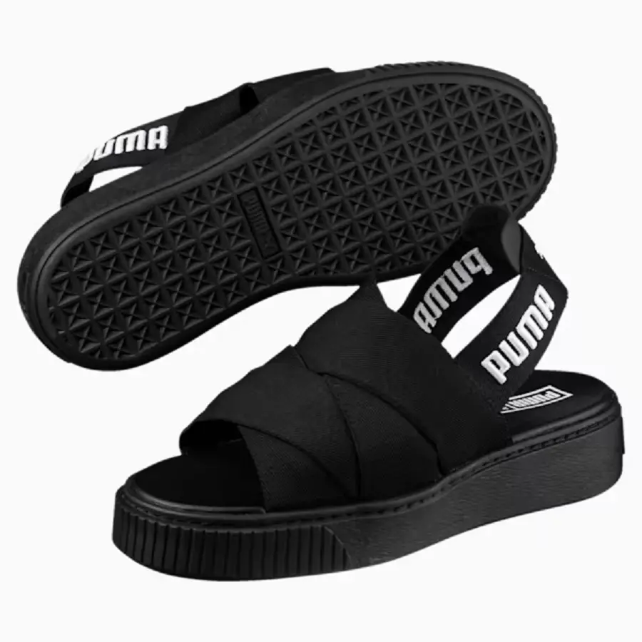 Dép Puma Platform Sandal 'Black' 365478-01 - Ảnh 4