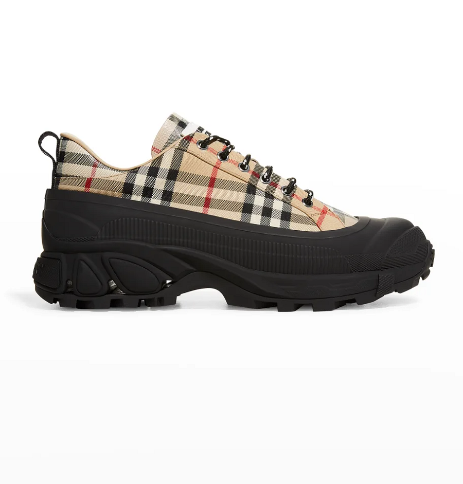 Giày Burberry Vintage Check Cotton Arthur 'Archive Beige'