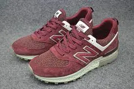Alternative view of Giày New Balance 574 Sport Burgundy MS574CE
