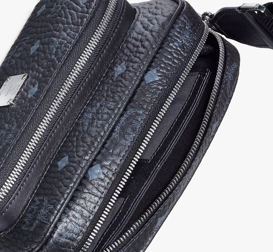 Túi MCM Klassik Crossbody In Visetos 'Black' MMRAAKC02BK001 - Ảnh 3