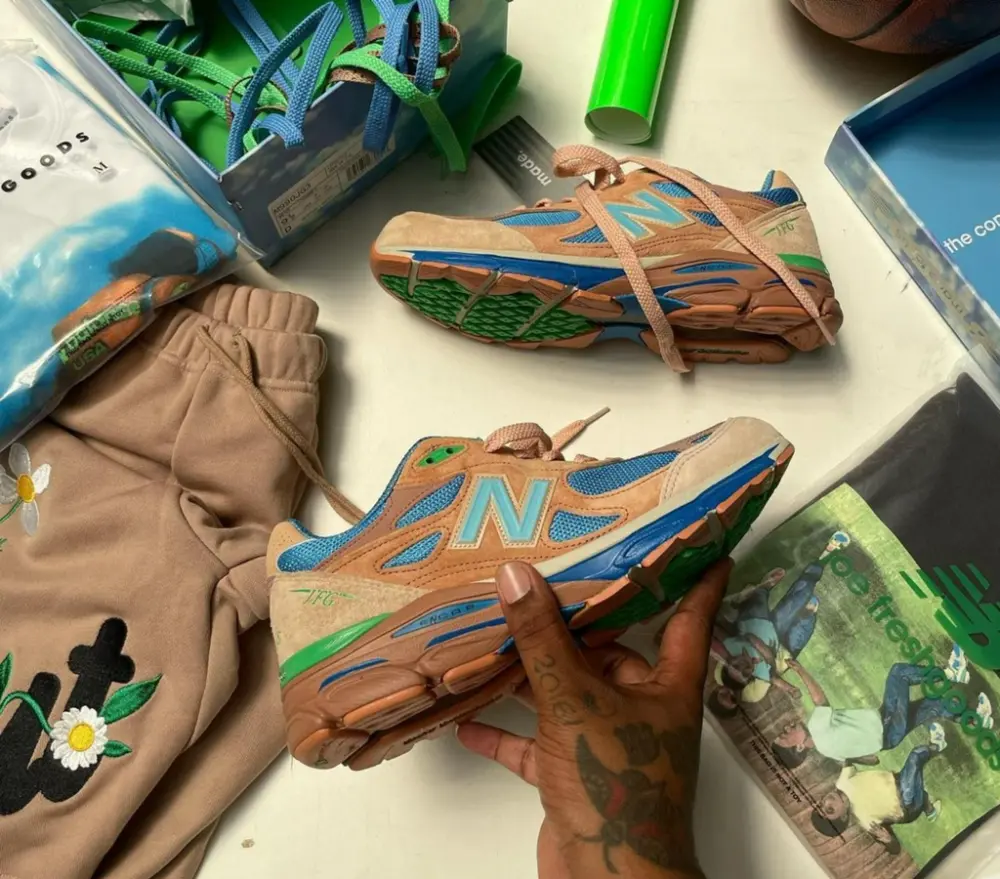 Giày New Balance Joe Freshgoods x 990v3 Made In USA 'Outside Clothes' M990JG3 - Ảnh 4