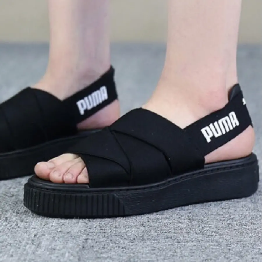 Alternative view of Dép Puma Platform Sandal 'Black' 365478-01