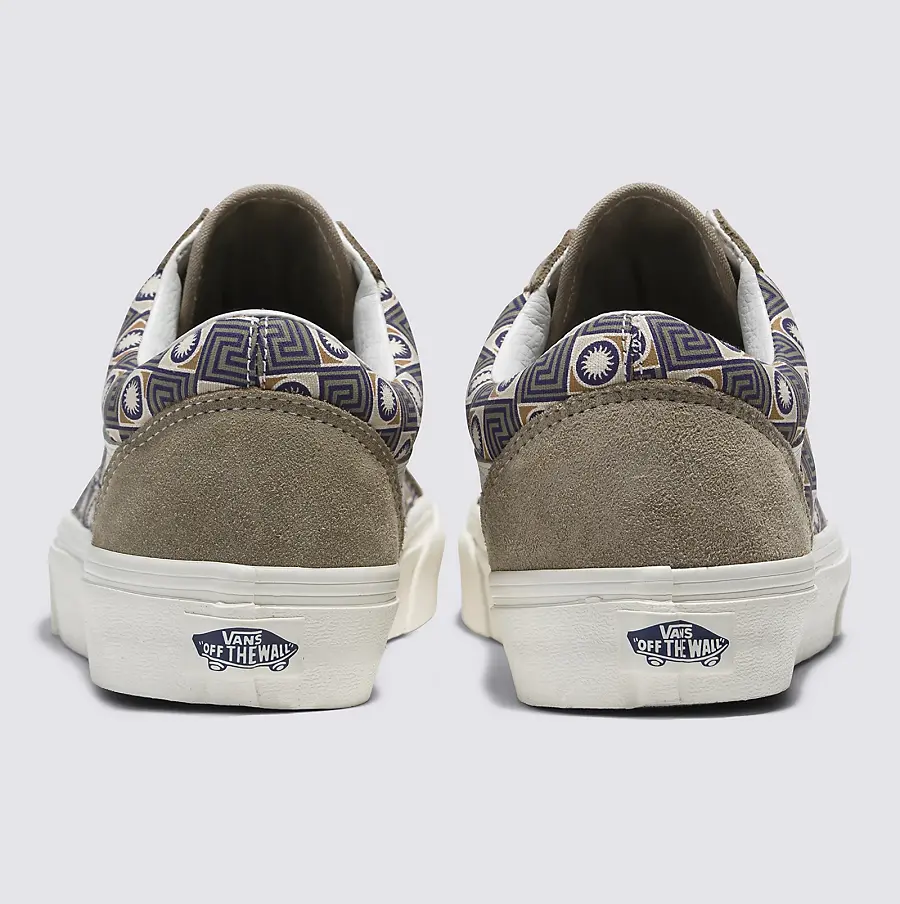 Giày Vans Old Skool Geo Trek 'Olive' VN0007NTOLV - Ảnh 4