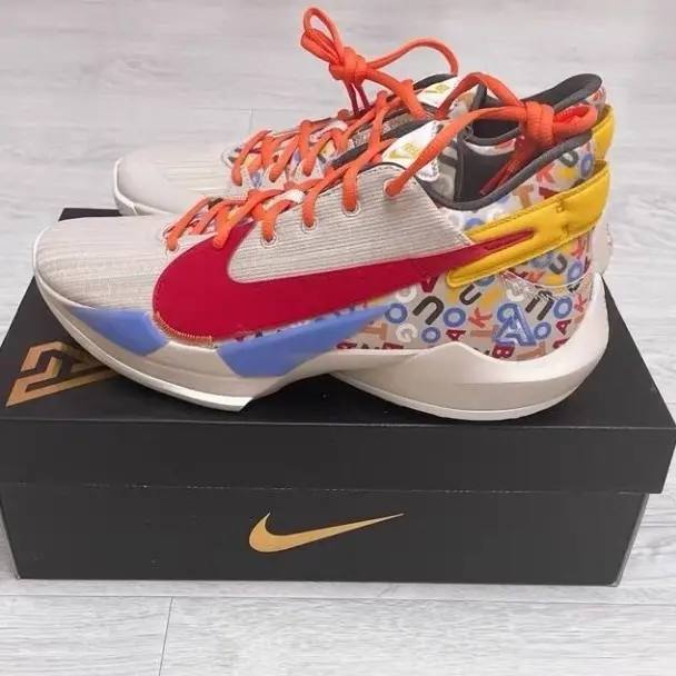 Giày Nike Zoom Freak 2 'Letter Bro' CW3162-001 - Ảnh 3