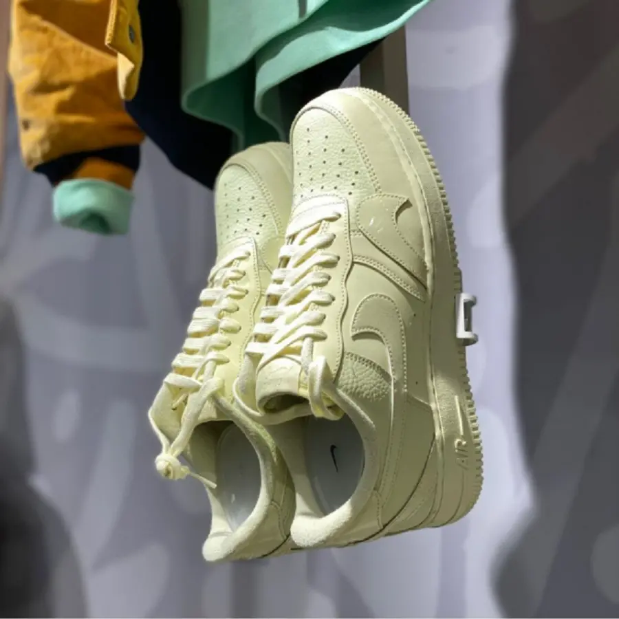 Giày Nike Air Force 1 Low ‘Swoosh Pale Yellow’ CK7214-700 - Ảnh 3