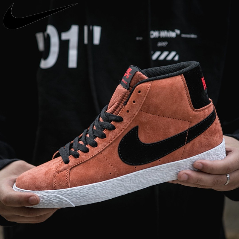 Giày Nike Blazer SB Mid 'British Tan' 864349-202 - Ảnh 2