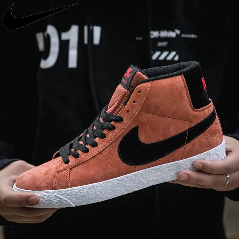 Alternative view of Giày Nike Blazer SB Mid 'British Tan' 864349-202