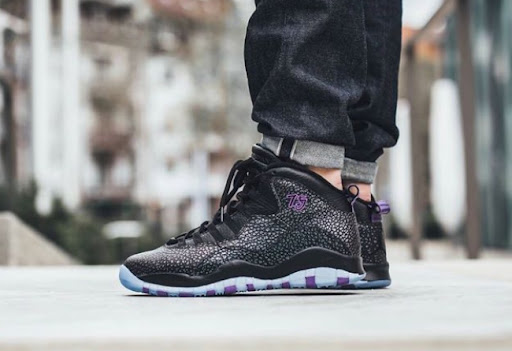 Giày Nike Air Jordan 10 Retro 'Paris' 310805-018 - Ảnh 6