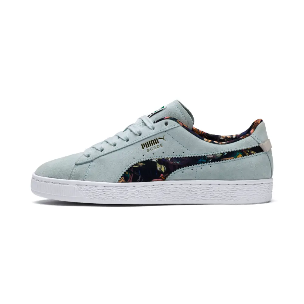 Giày Puma Suede 'Garden Floral Light Sky' 369238-02 - Ảnh 3