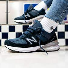 Alternative view of Giày New Balance 990 Made in USA ‘Navy Silver’ W990NV5
