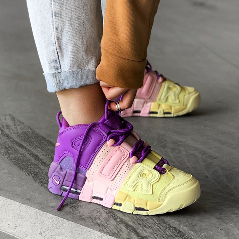 Giày Nike Air More Uptempo GS 'Lucky Charms' AV8237-800 - Ảnh 3