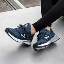Giày New Balance 990 Made in USA ‘Navy Silver’ W990NV5 - Ảnh 3