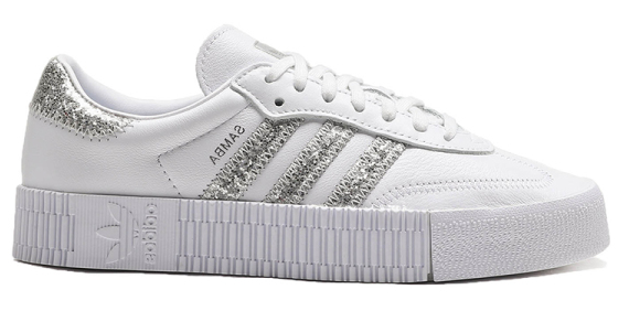 Giày Adidas Wmns Sambarose 'White Silver' FX3819