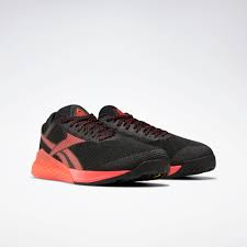 Giày Reebok Nano 9 'Black Neon Red' FU6828 - Ảnh 3