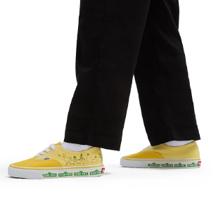 Alternative view of Giày Vans Sesame Street x Authentic 'Yellow' VN0009PVYLW